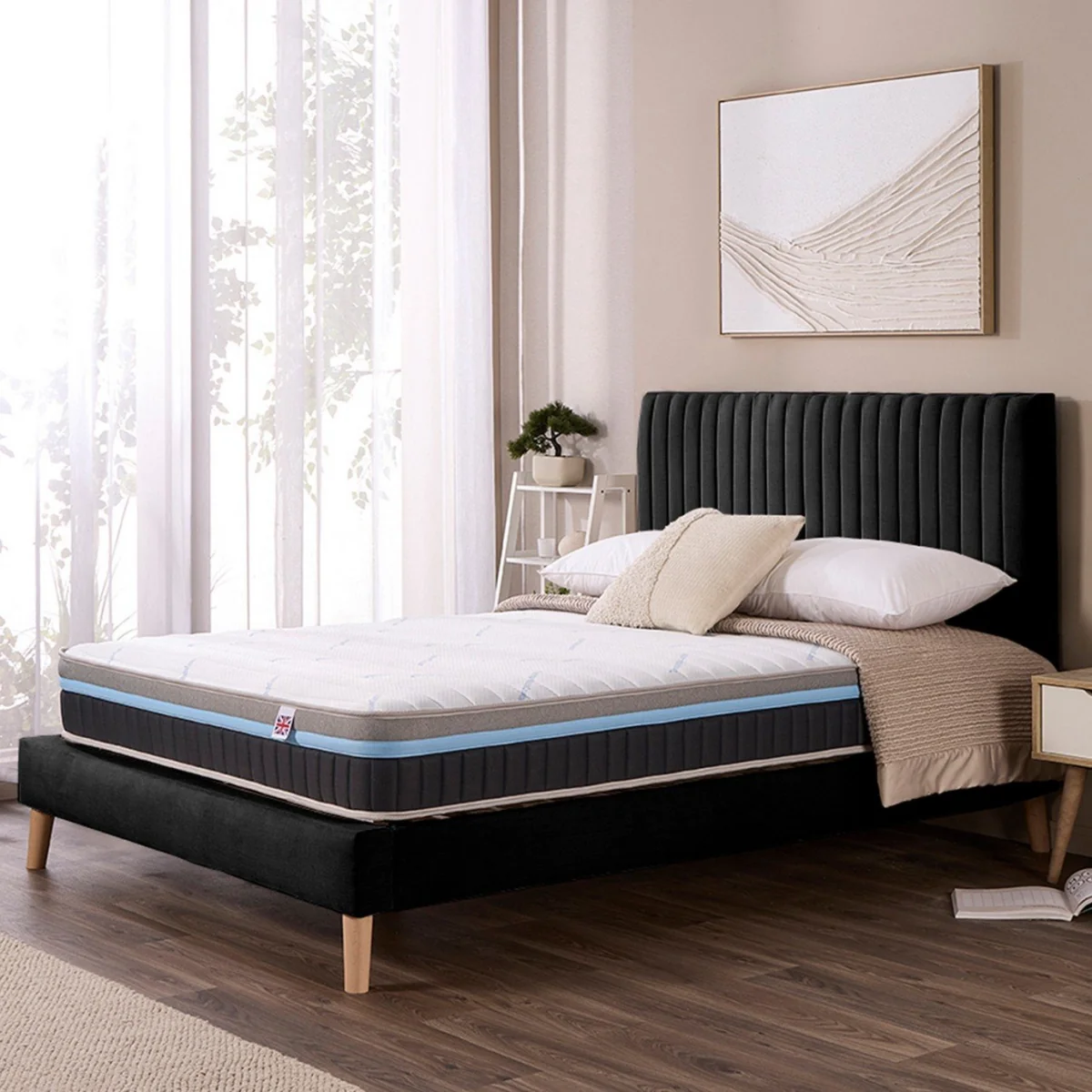 Aspire Cool Sense plus Memory Hybrid 1000 Pocket Mattress - Single – image 2