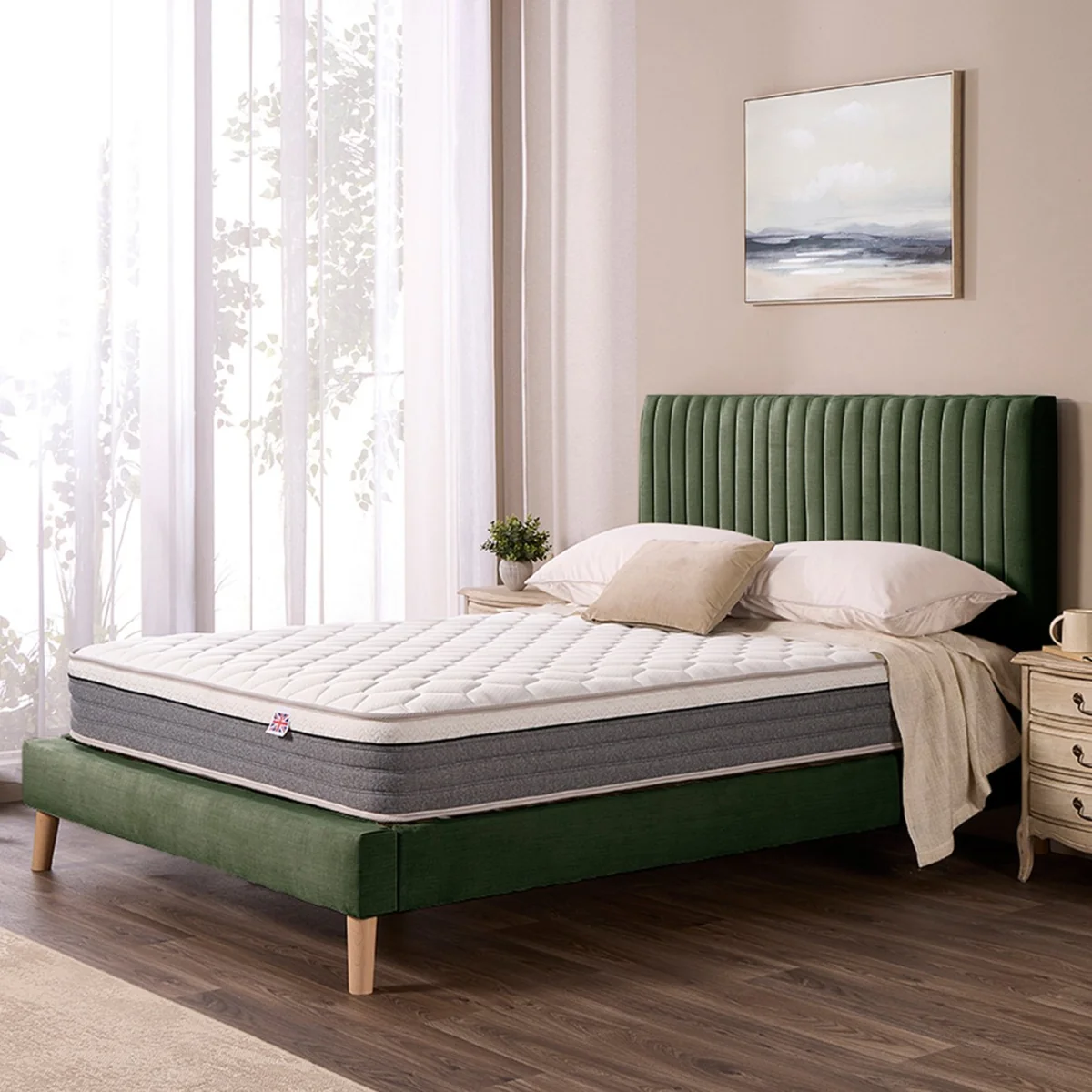 Aspire Optimum Memory 1000 Pocket Sprung Hybrid Mattress - King Size – image 2