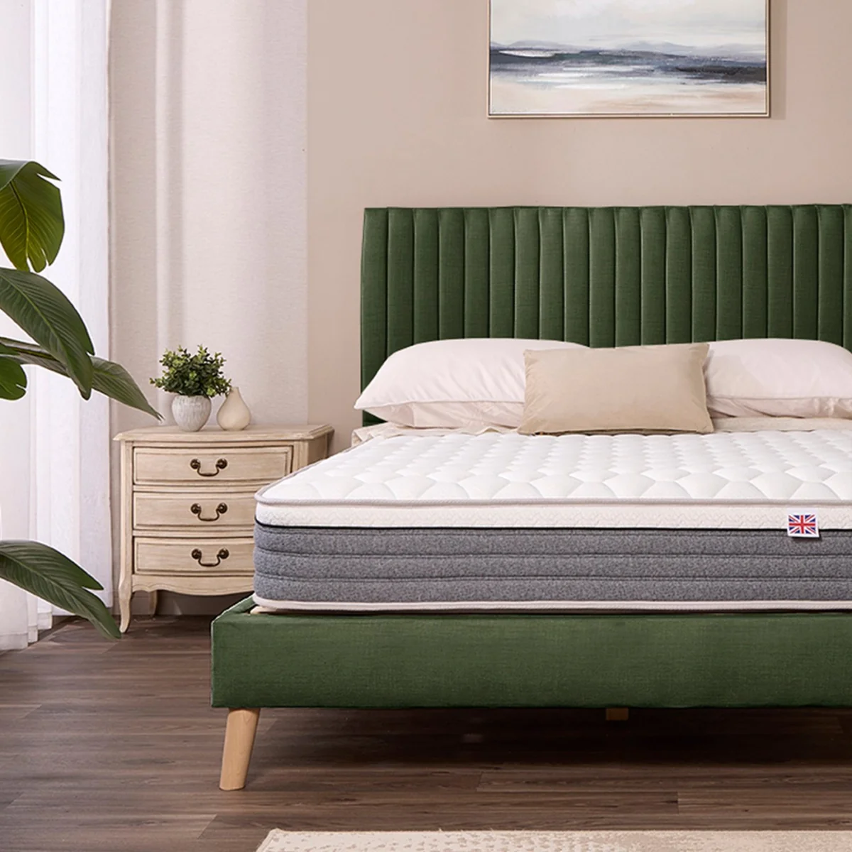 Aspire Optimum Memory 1000 Pocket Sprung Hybrid Mattress - King Size – image 4