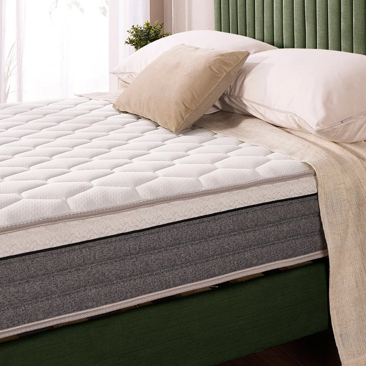 Aspire Optimum Memory 1000 Pocket Sprung Hybrid Mattress - King Size – image 6