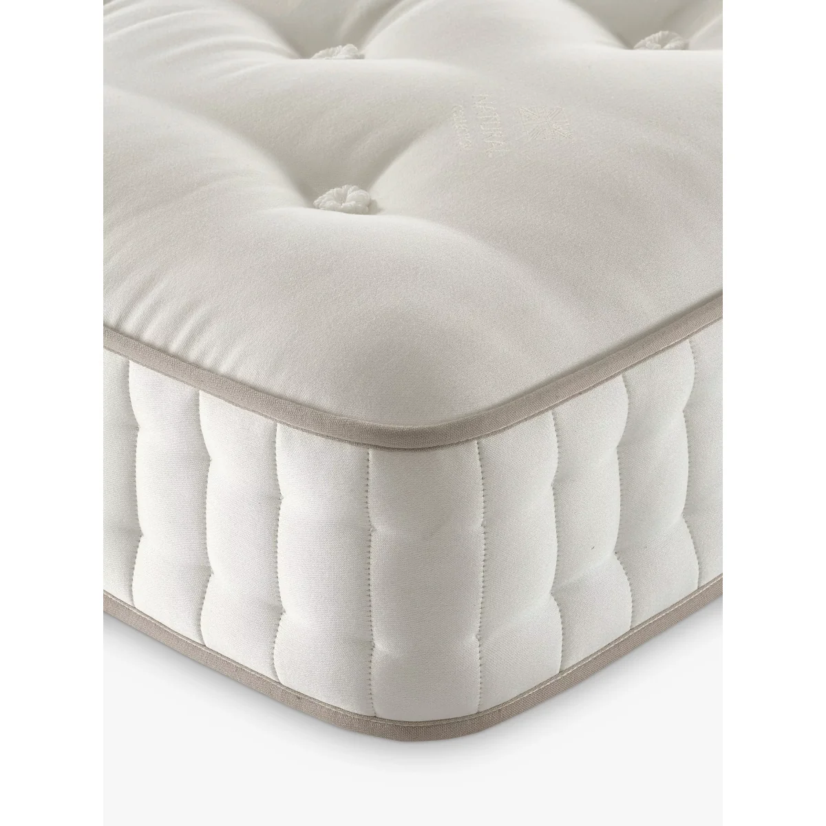 John Lewis & Partners Luxury Natural Collection Egyptian Cotton 5750, King Size, Firmer Tension Pocket Spring Zip Link Mattress – image 2