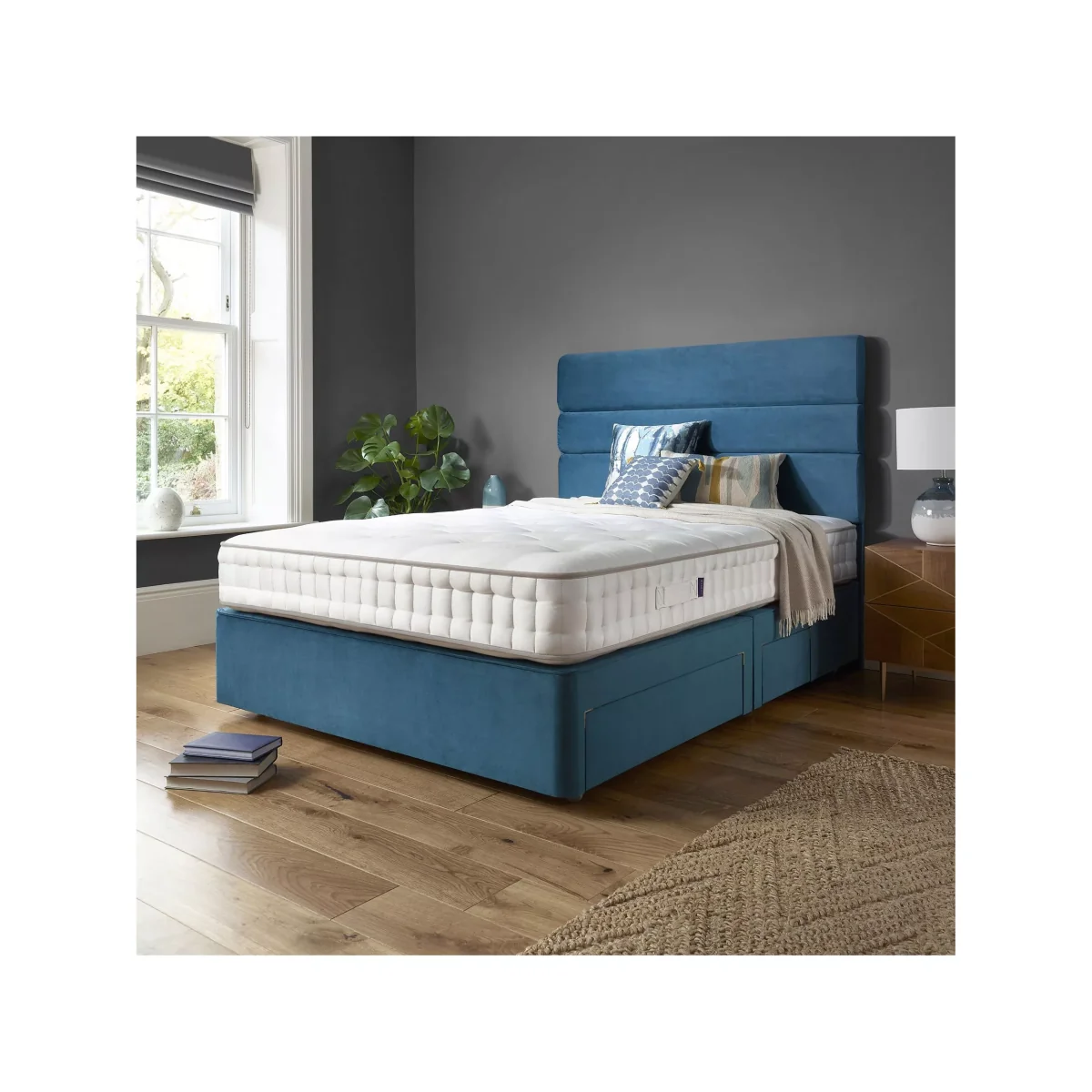 John Lewis & Partners Luxury Natural Collection Egyptian Cotton 5750, King Size, Firmer Tension Pocket Spring Zip Link Mattress – image 4