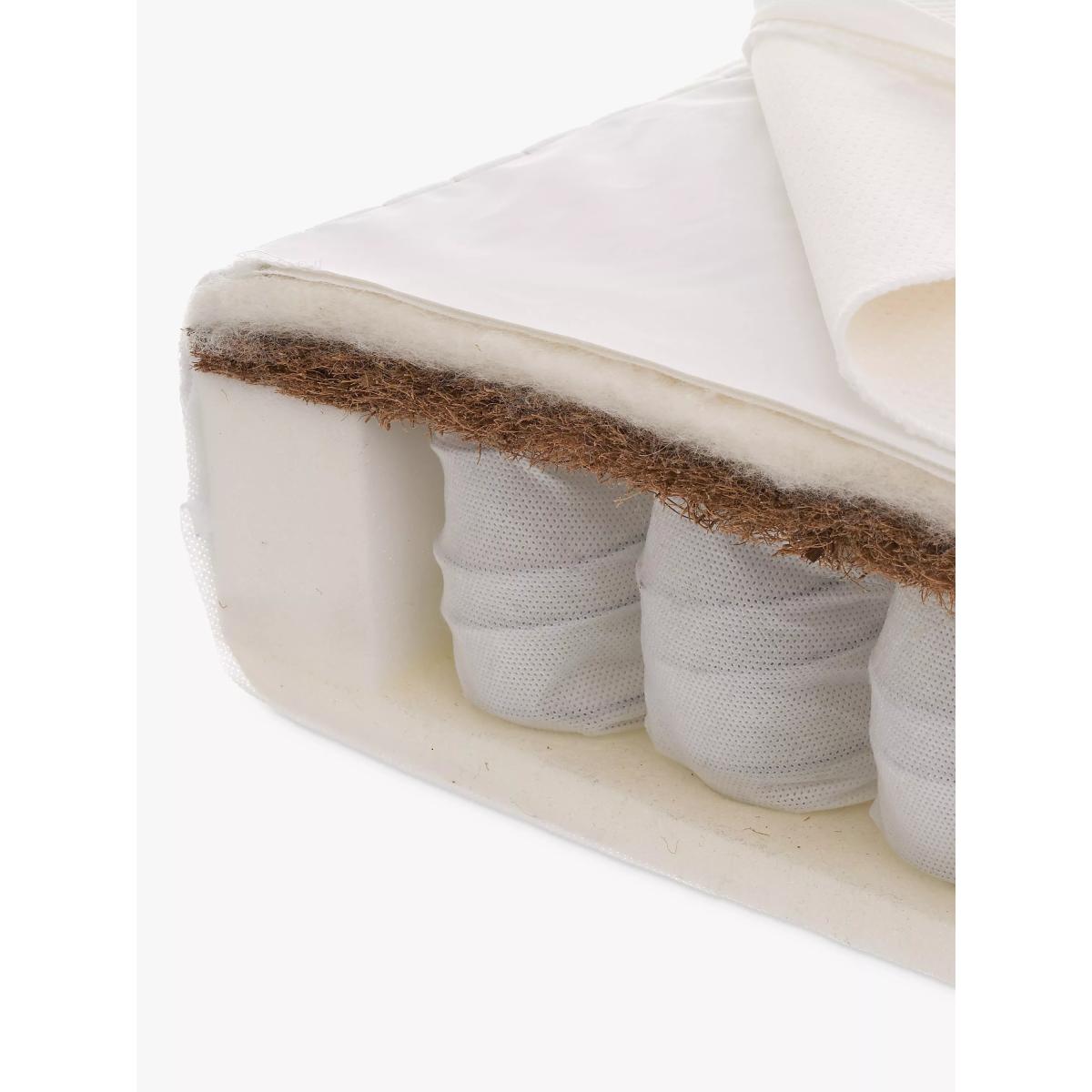 Obaby Moisture Management Dual Core Mattress, White – image 3