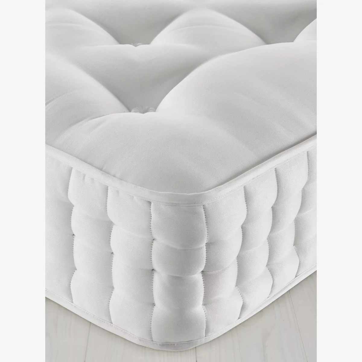 John Lewis & Partners Natural Collection Wensleydale Wool 13400, Single, Medium Tension Pocket Spring Mattress – image 1