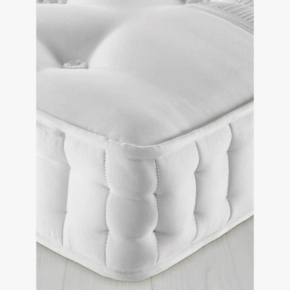 John Lewis & Partners Natural Collection Fleece Wool 8400, King Size, Firm Tension Pocket Spring Zip Link Mattress – image 1