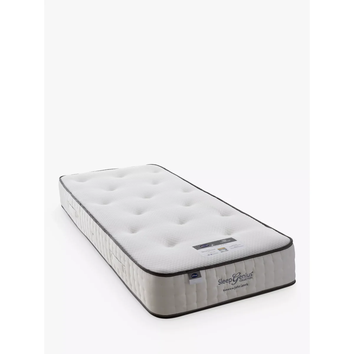 Silentnight Sleep Genius 1200 Pocket Memory Mattress, Soft/Medium Tension, Single – image 4