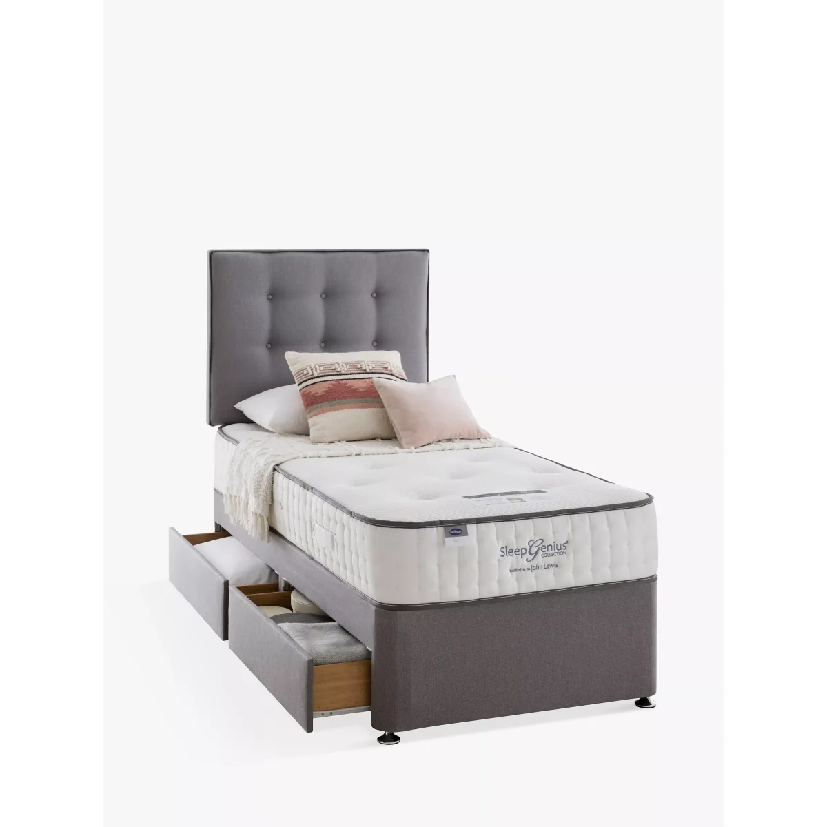 Silentnight Sleep Genius 1200 Pocket Memory Mattress, Soft/Medium Tension, Single – image 8