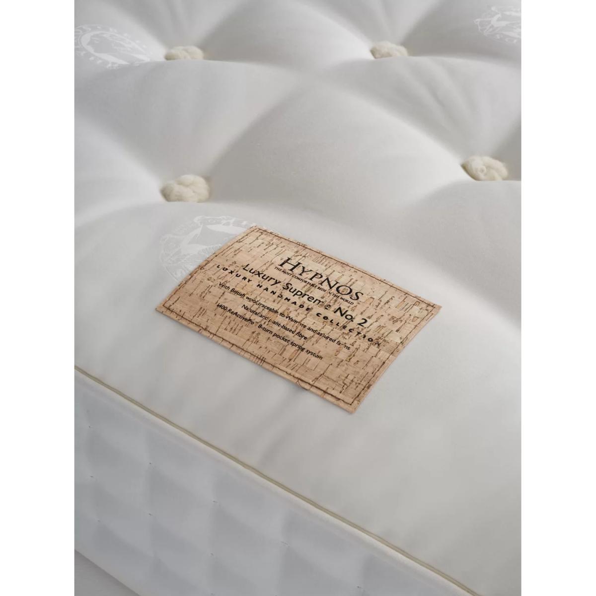 Hypnos Luxury Supreme No.2 Pocket Spring Mattress, Firm Tension, King Size – image 2