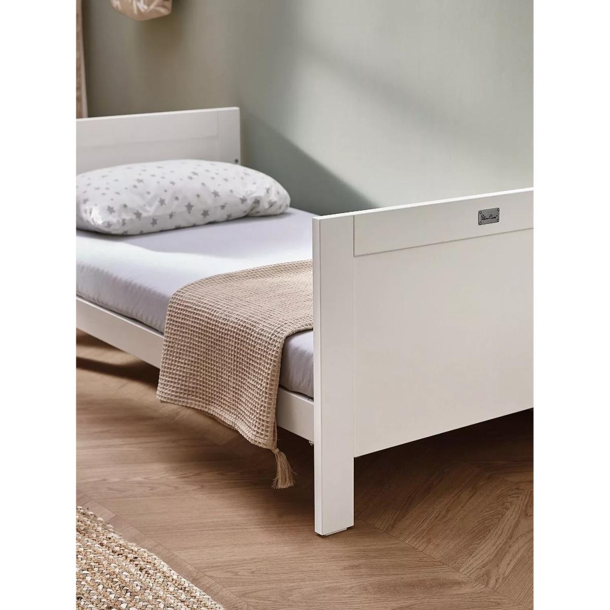 Silver Cross Bromley Cotbed, Mattress, Dresser and Wardrobe, White – image 2