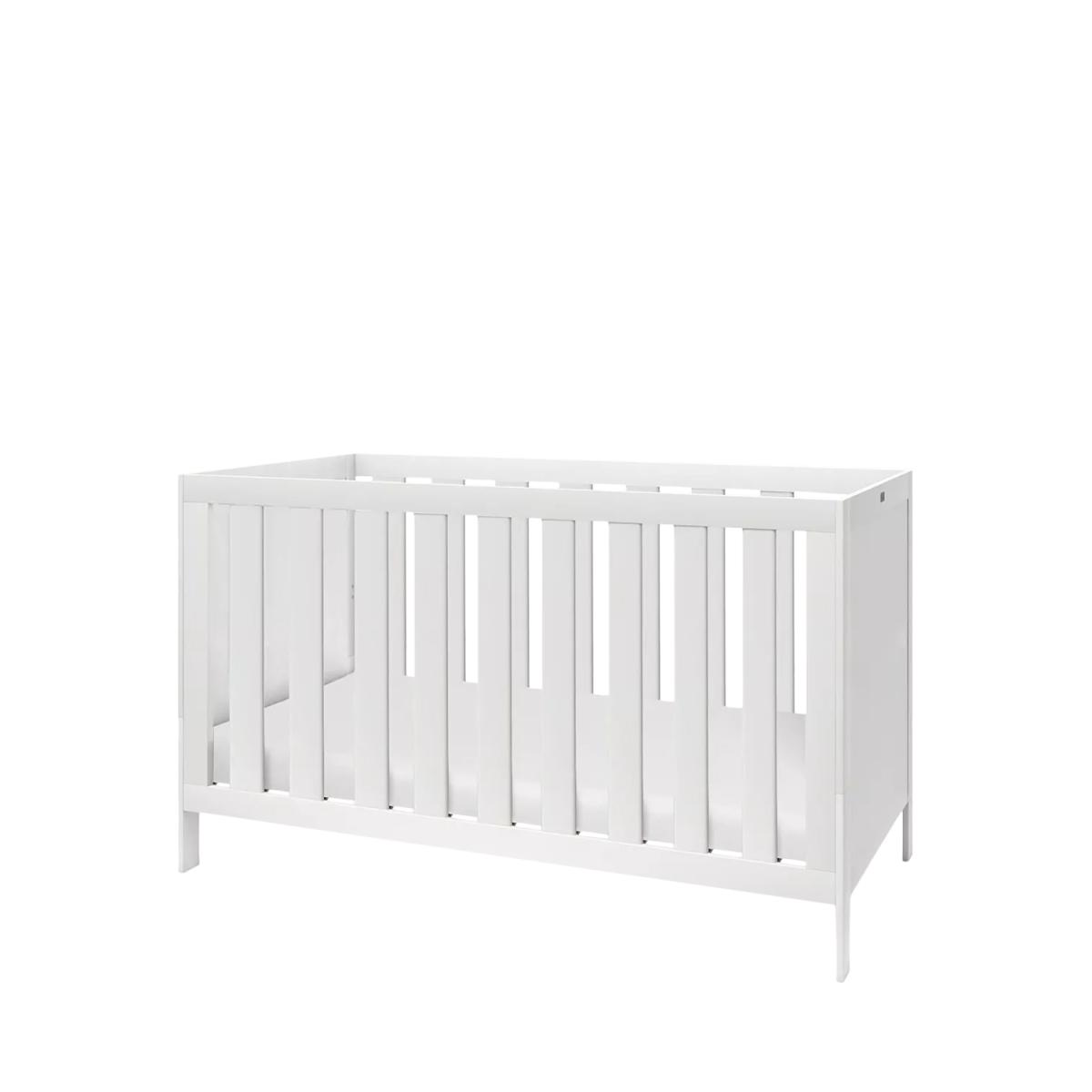 Silver Cross Bromley Cotbed, Mattress, Dresser and Wardrobe, White – image 5