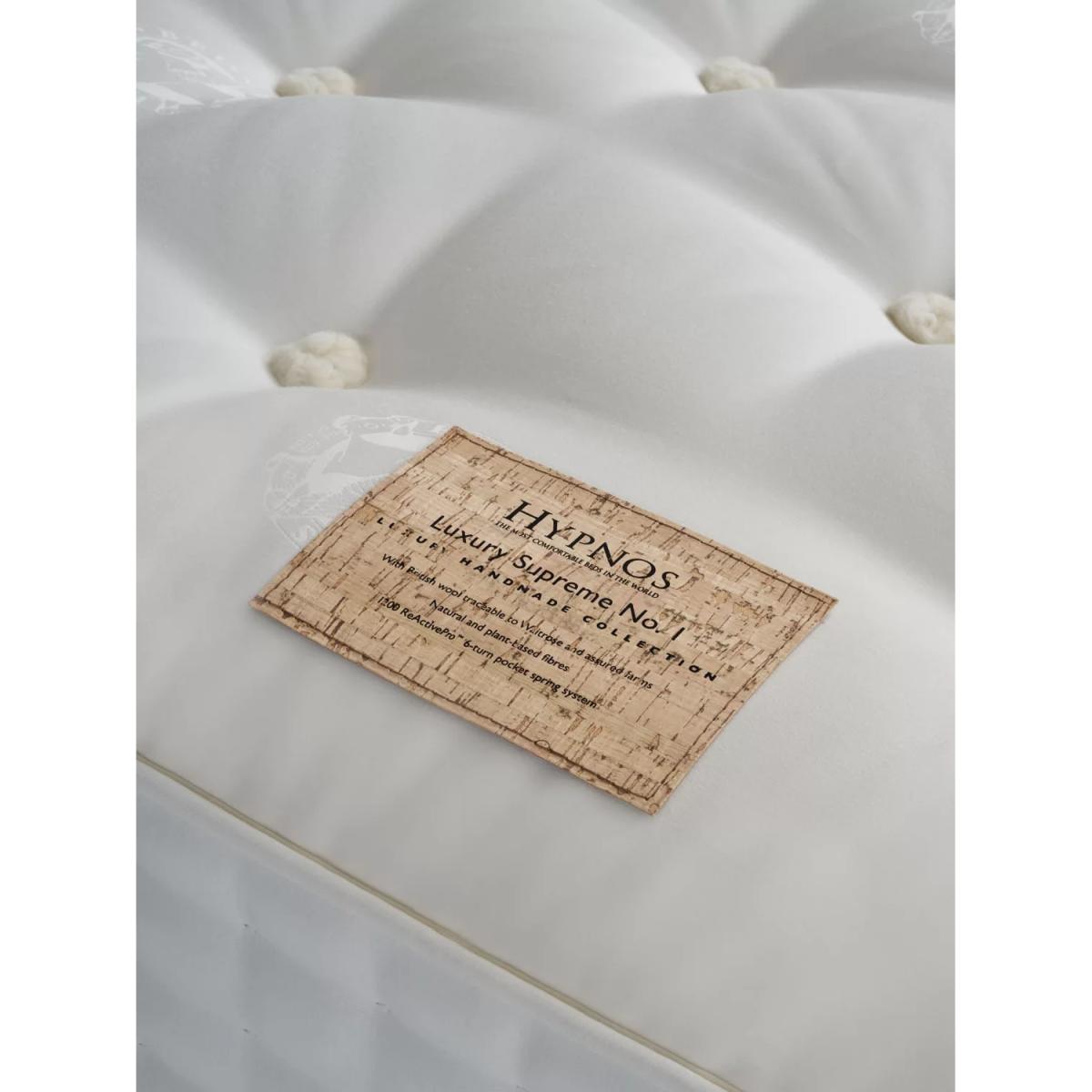Hypnos Luxury Supreme No.1 Pocket Spring Zip Link Mattress, Medium Tension, King Size – image 3