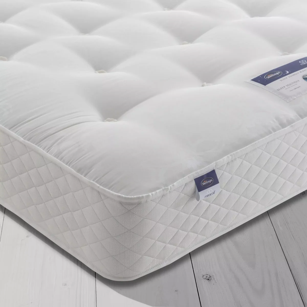Silentnight Sleep Soundly Miracoil Ortho Mattress, Firm, Double – image 3