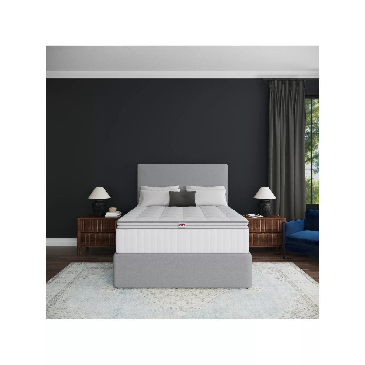 Millbrook Beds Serene 5000 Pillowtop Mattress, Firm Tension, Super King Size – image 3