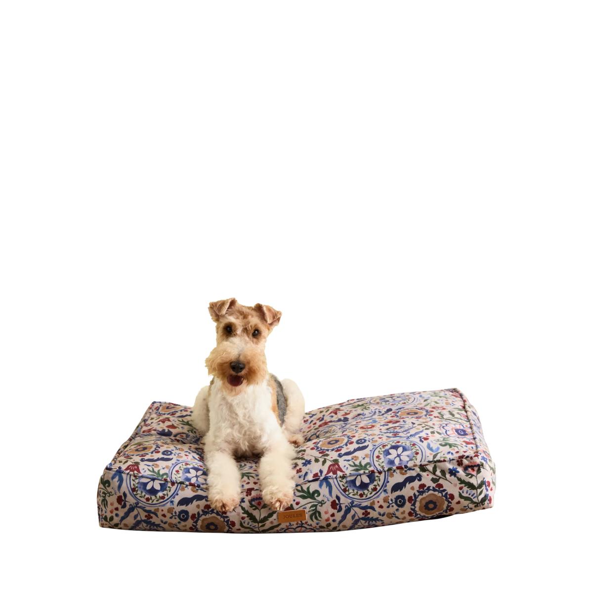 Joules Floral Padded Dog Mattress, Multi – image 4