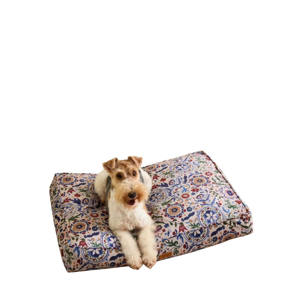 Joules Floral Padded Dog Mattress, Multi – image 5