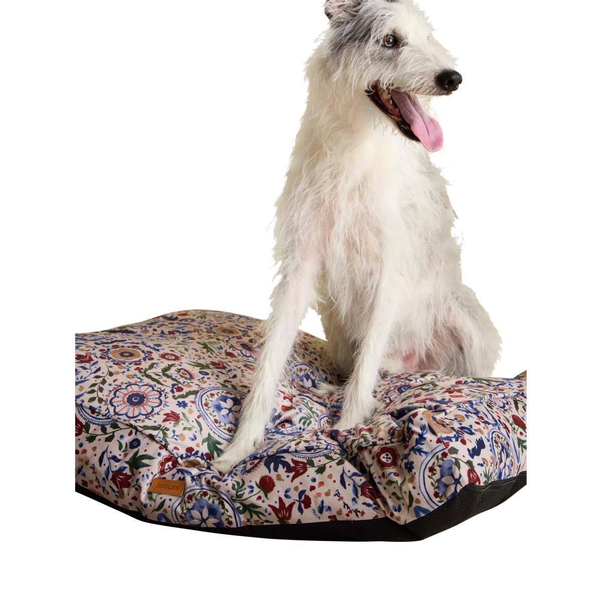 Joules Floral Padded Dog Mattress, Multi – image 6
