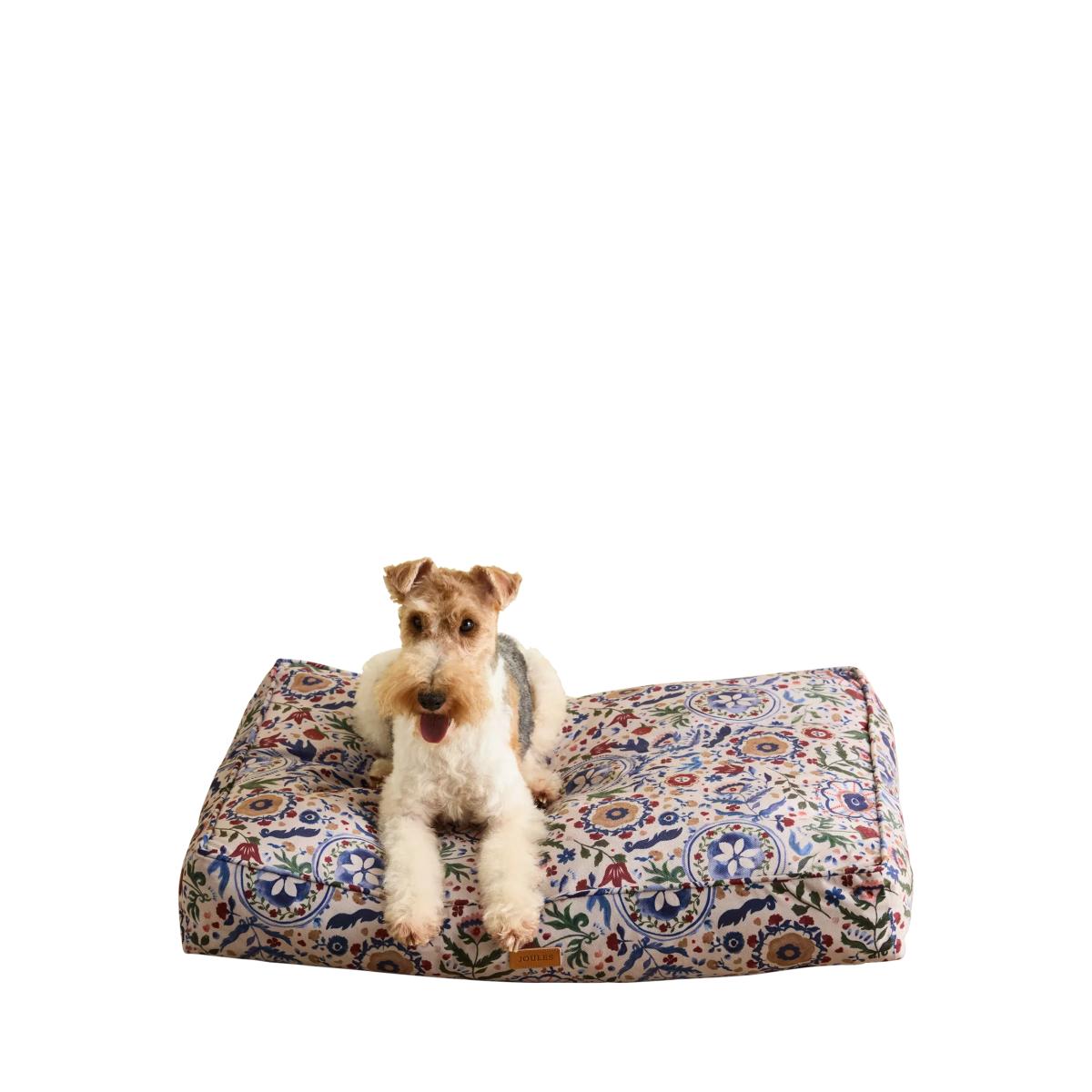Joules Floral Padded Dog Mattress, Multi – image 7