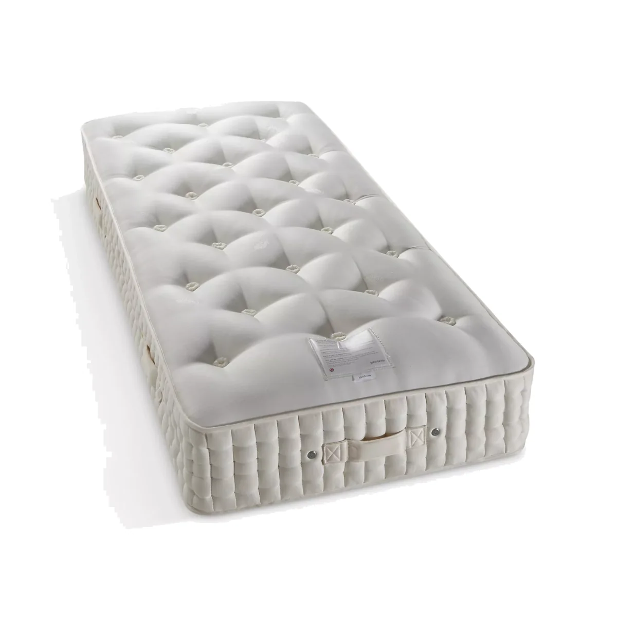 John Lewis & Partners Natural Collection Cashmere 26400, Single, Firm Tension Pocket Spring Mattress – image 1