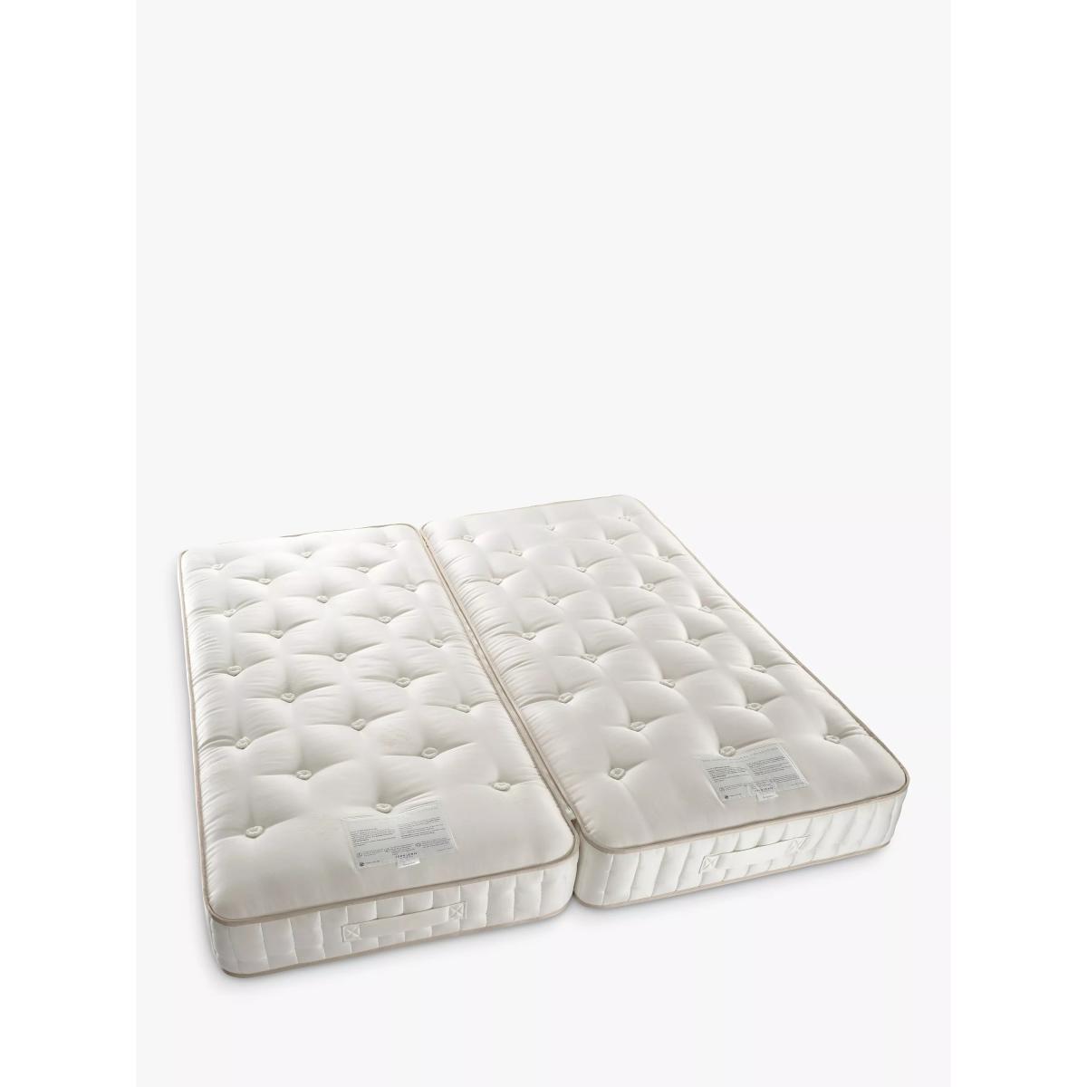John Lewis OUTLET Luxury Natural Collection Egyptian Cotton 5750, Super King Size, Firmer Tension Pocket Spring Zip Link Mattress, Like New – image 2