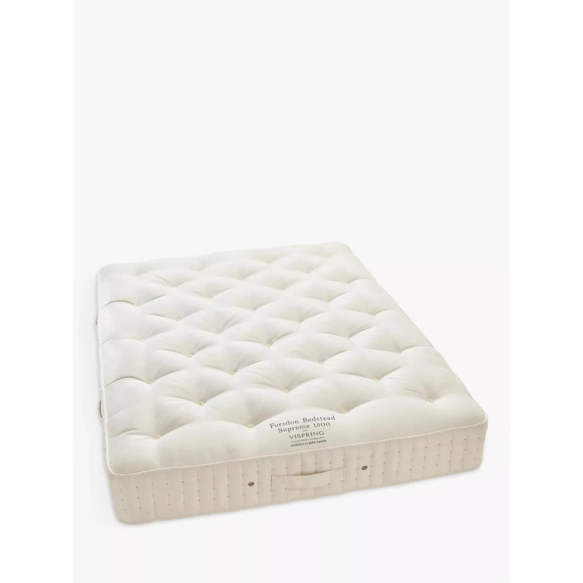Vispring Fursdon Bedstead Supreme 1500 Pocket Spring Mattress, Medium Tension, Small Double – image 2