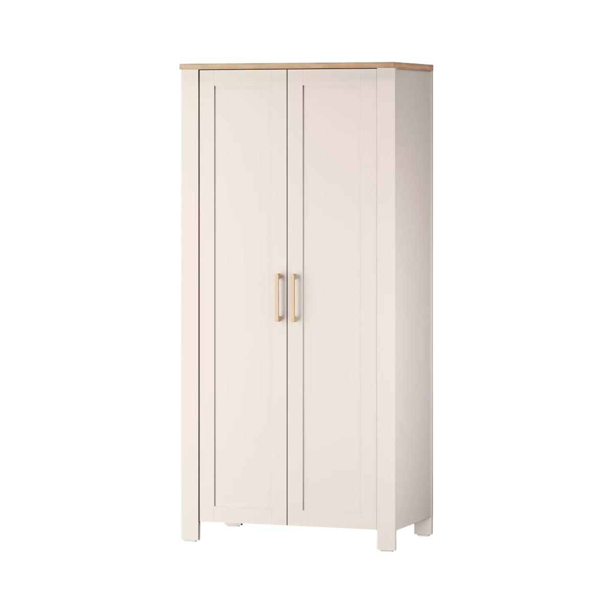 Silver Cross Seville Cotbed, Mattress, Dresser and Wardrobe, Cashmere/Oak – image 8