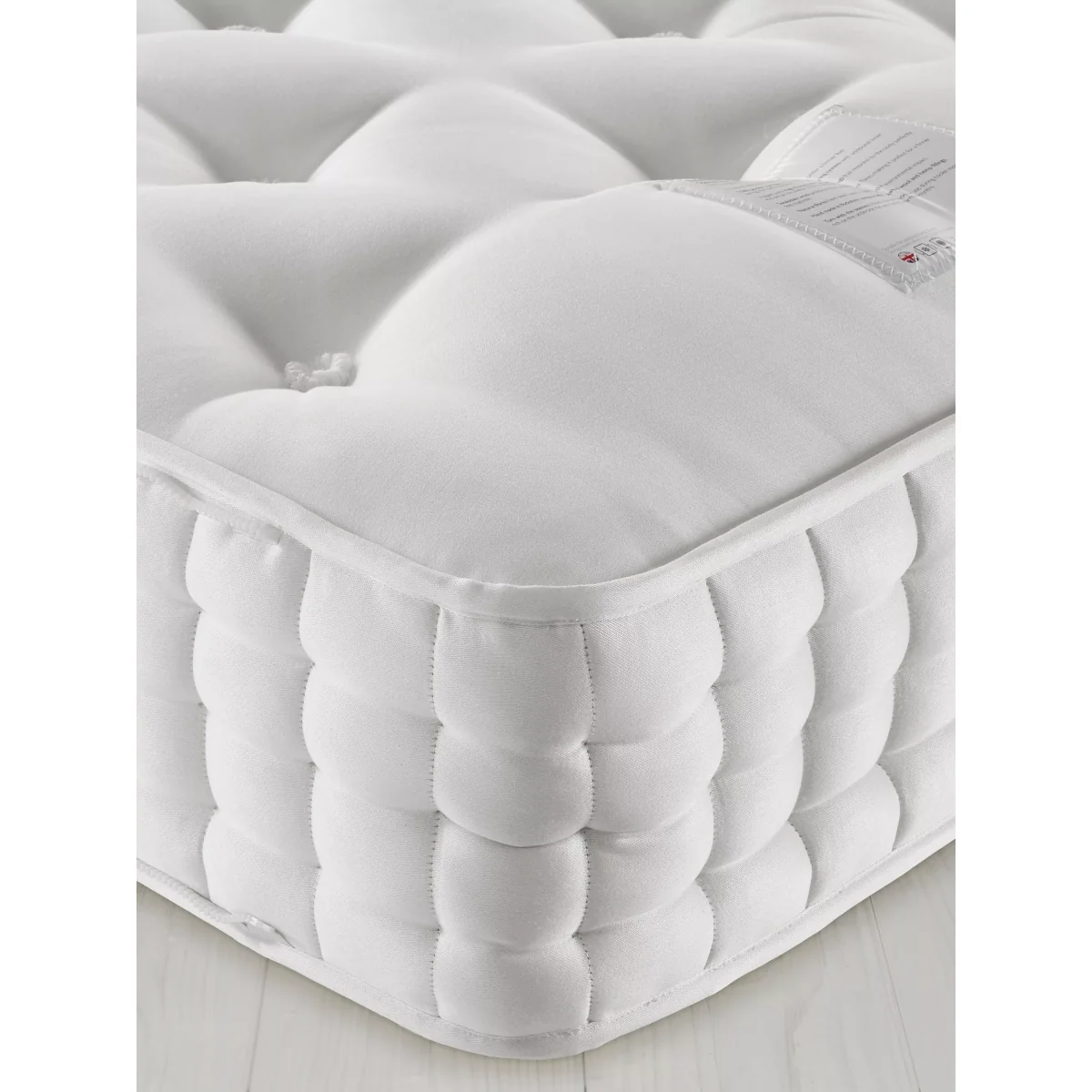 John Lewis & Partners Natural Collection Silk 19400, King Size, Medium Tension Pocket Spring Zip Link Mattress – image 2