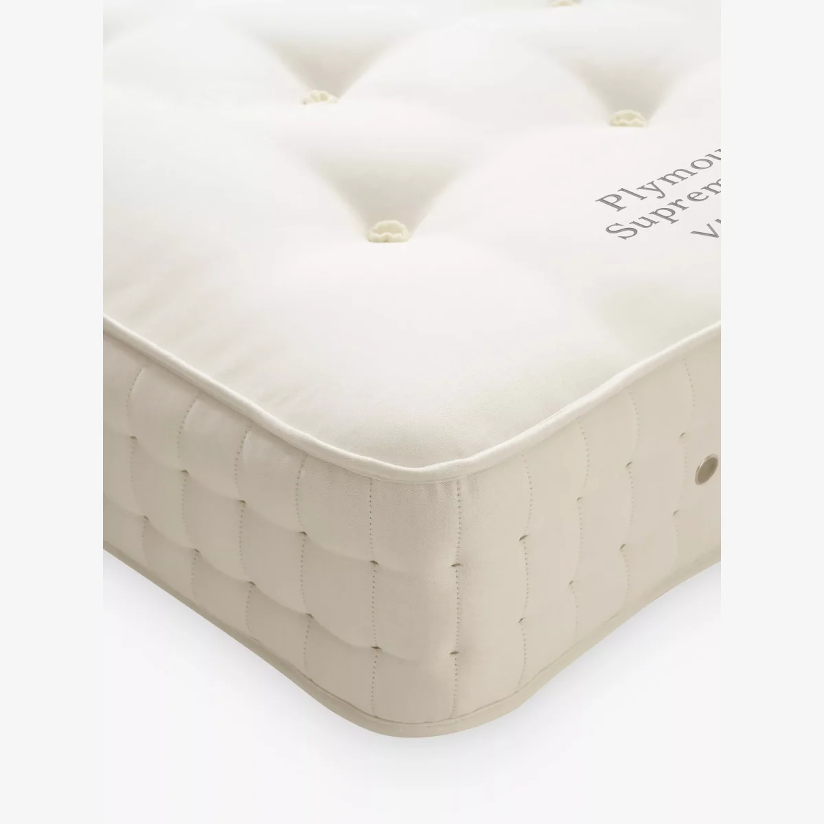 Vispring Plymouth Supreme 1200 Pocket Spring Mattress, Medium Tension, Extra Long Single – image 1