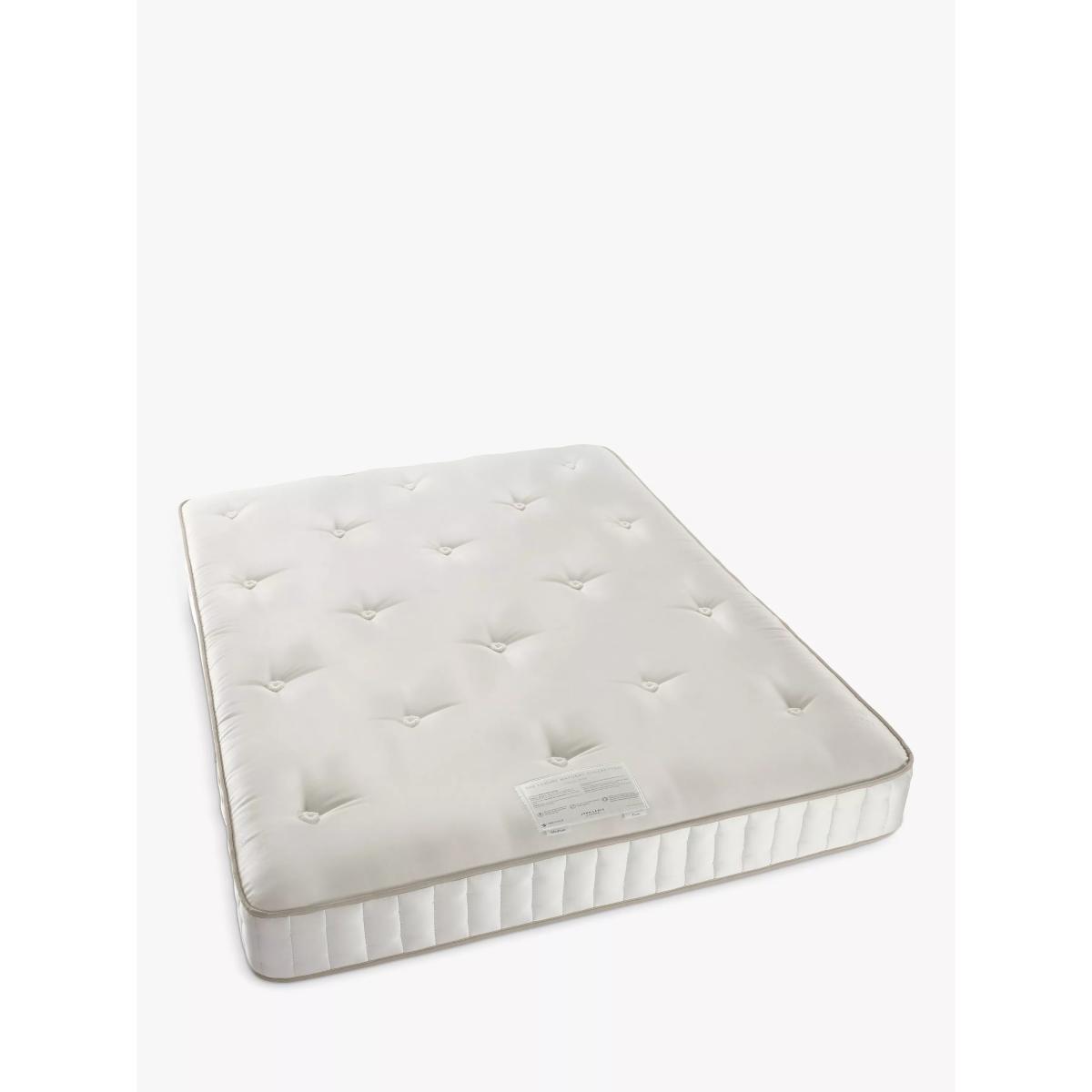 John Lewis OUTLET Luxury Natural Collection Hemp 2450 Mattress, Regular Tension, Super King Size, Like New – image 2