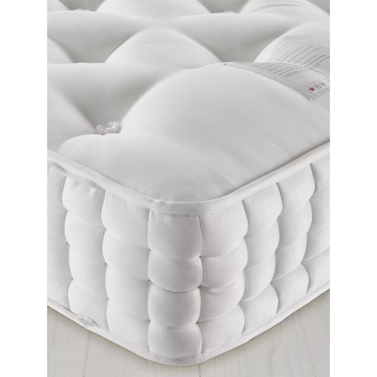 John Lewis & Partners Natural Collection Goat Angora 16400, Super King Size, Firm Tension Pocket Spring Zip Link Mattress – image 2