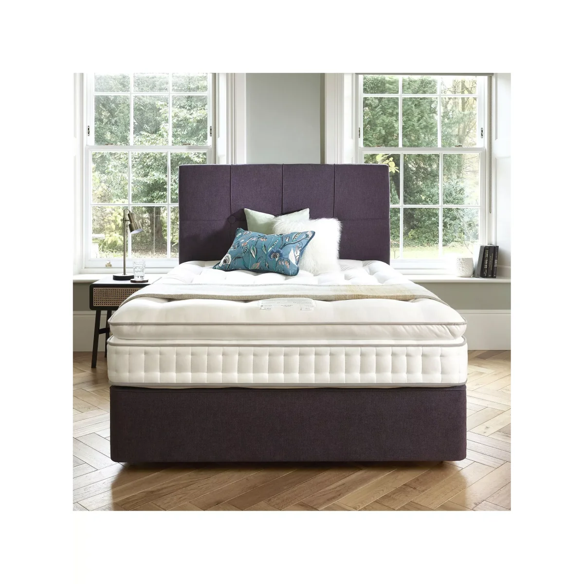 John Lewis & Partners Luxury Natural Collection British Wool Pillowtop 11000, Small Double, Regular Tension Pocket Spring Mattress – image 2