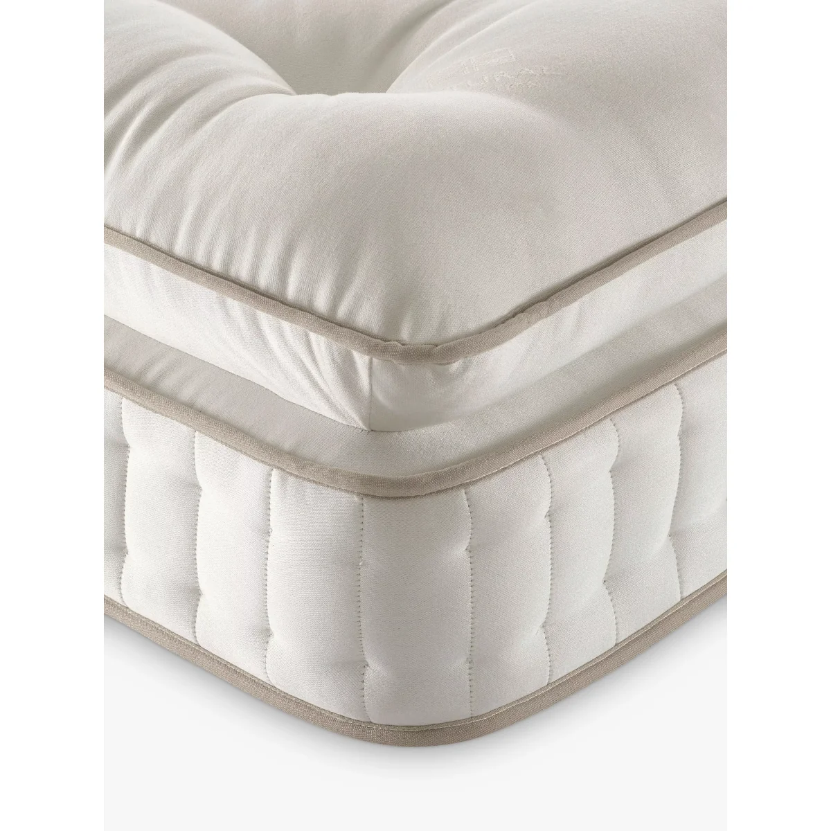 John Lewis & Partners Luxury Natural Collection British Wool Pillowtop 11000, Small Double, Regular Tension Pocket Spring Mattress – image 3