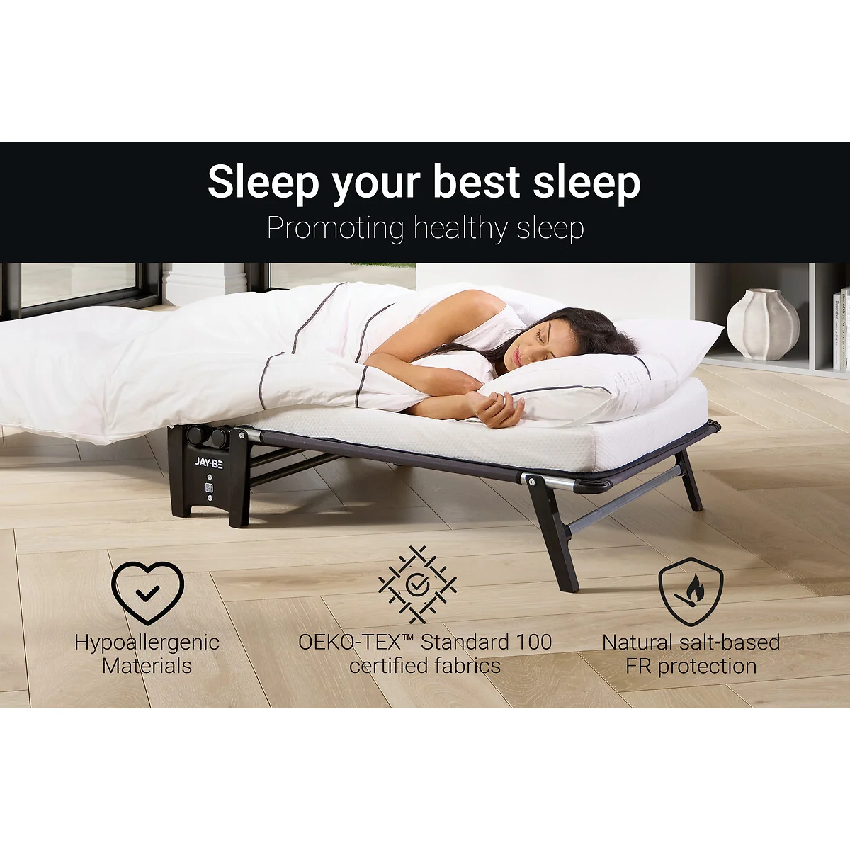 Jay-Be® Hideaway Folding Bed with e-Fibre Mattress – image 9