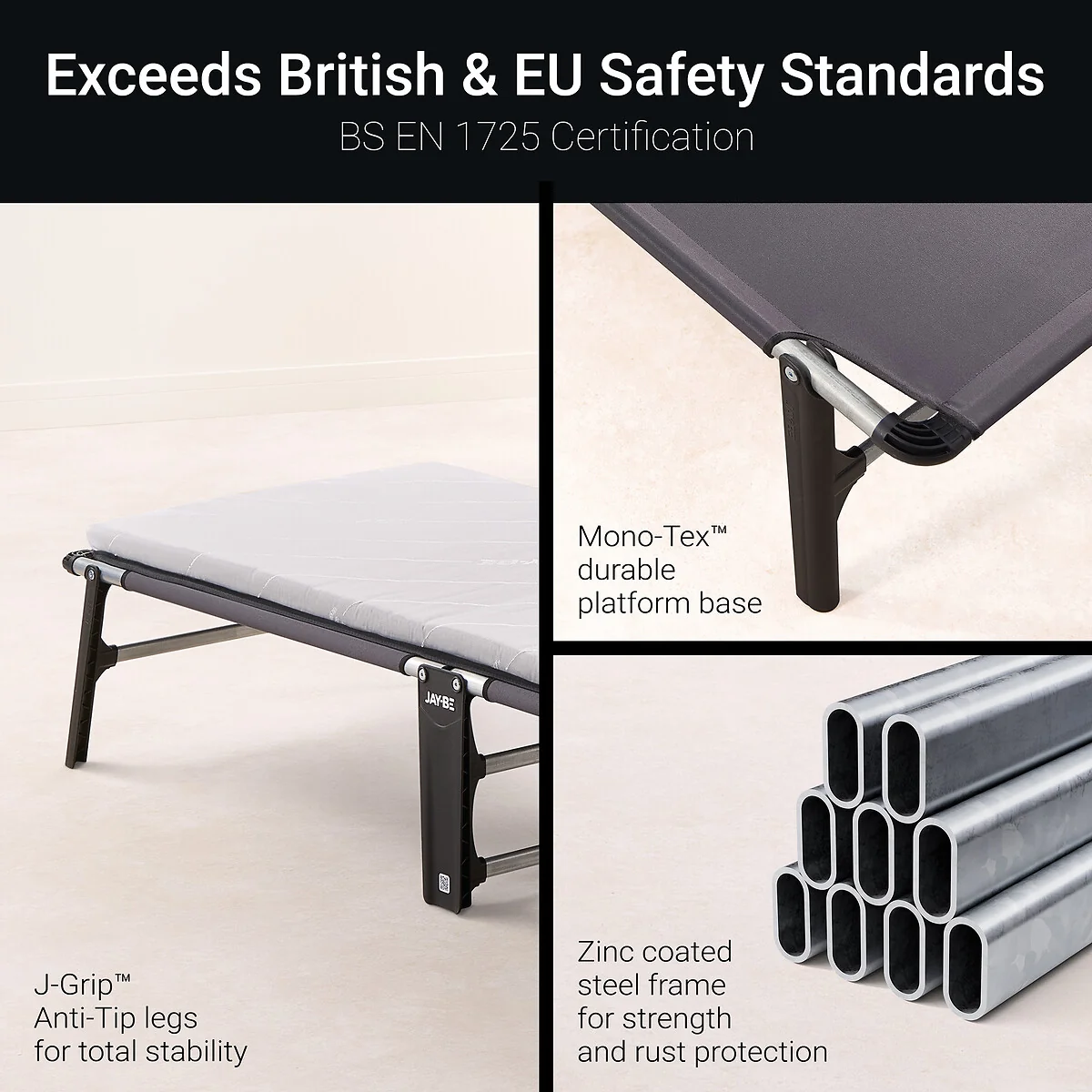 Jay-Be® Compact Folding Bed with e-Fibre Mattress – image 11