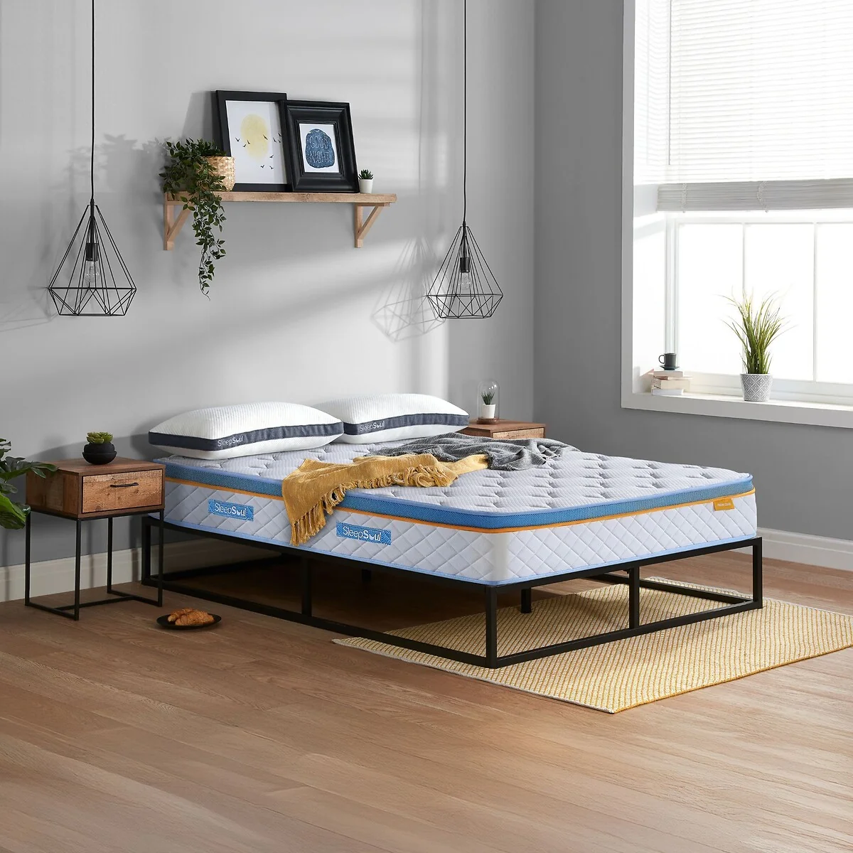 SleepSoul Heaven 2000 Pocket Hybrid Mattress – image 2
