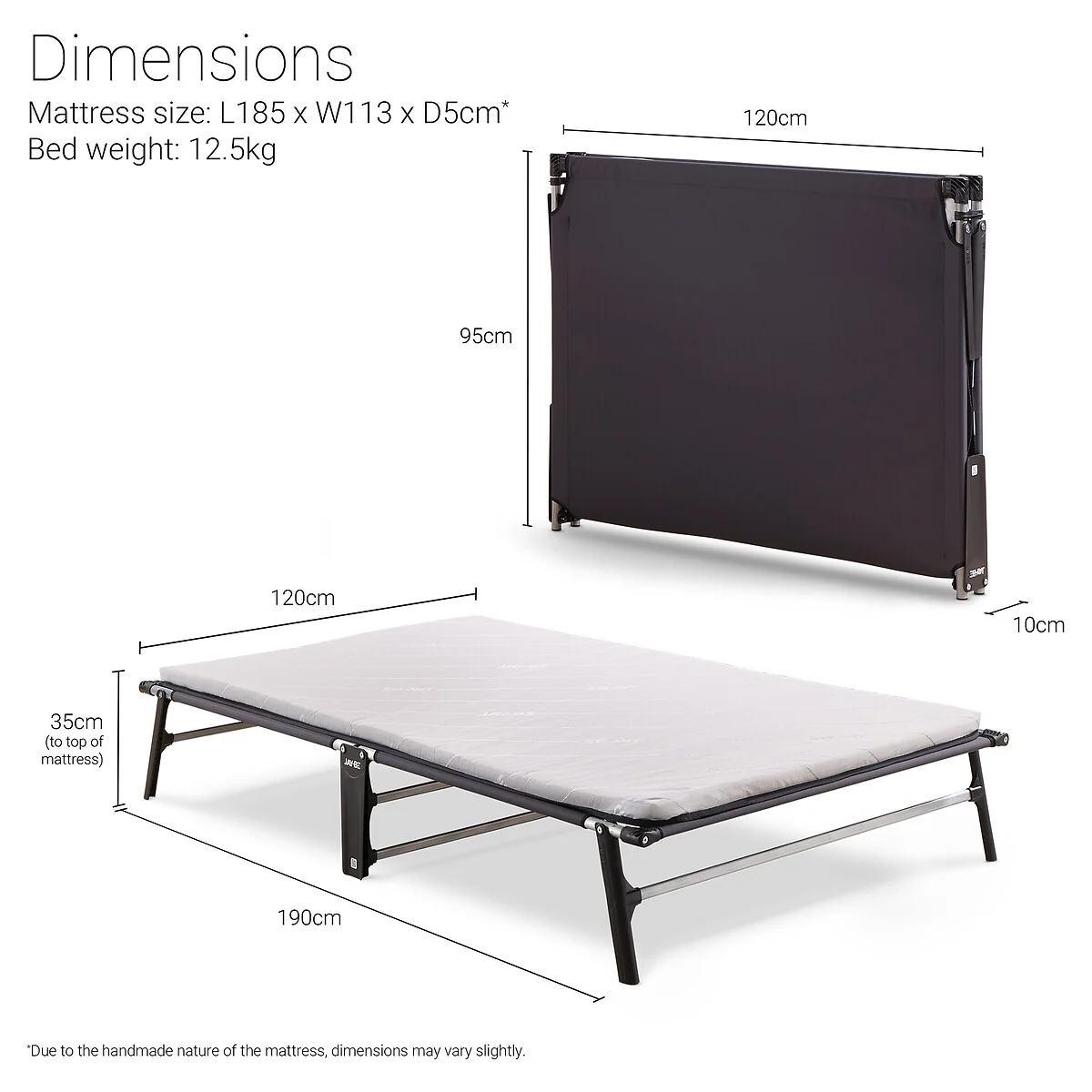 Jay-Be® Compact Folding Bed with e-Fibre Mattress – image 14
