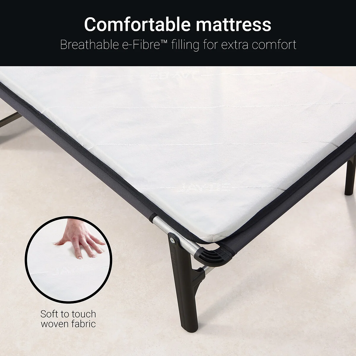 Jay-Be® Compact Folding Bed with e-Fibre Mattress – image 5