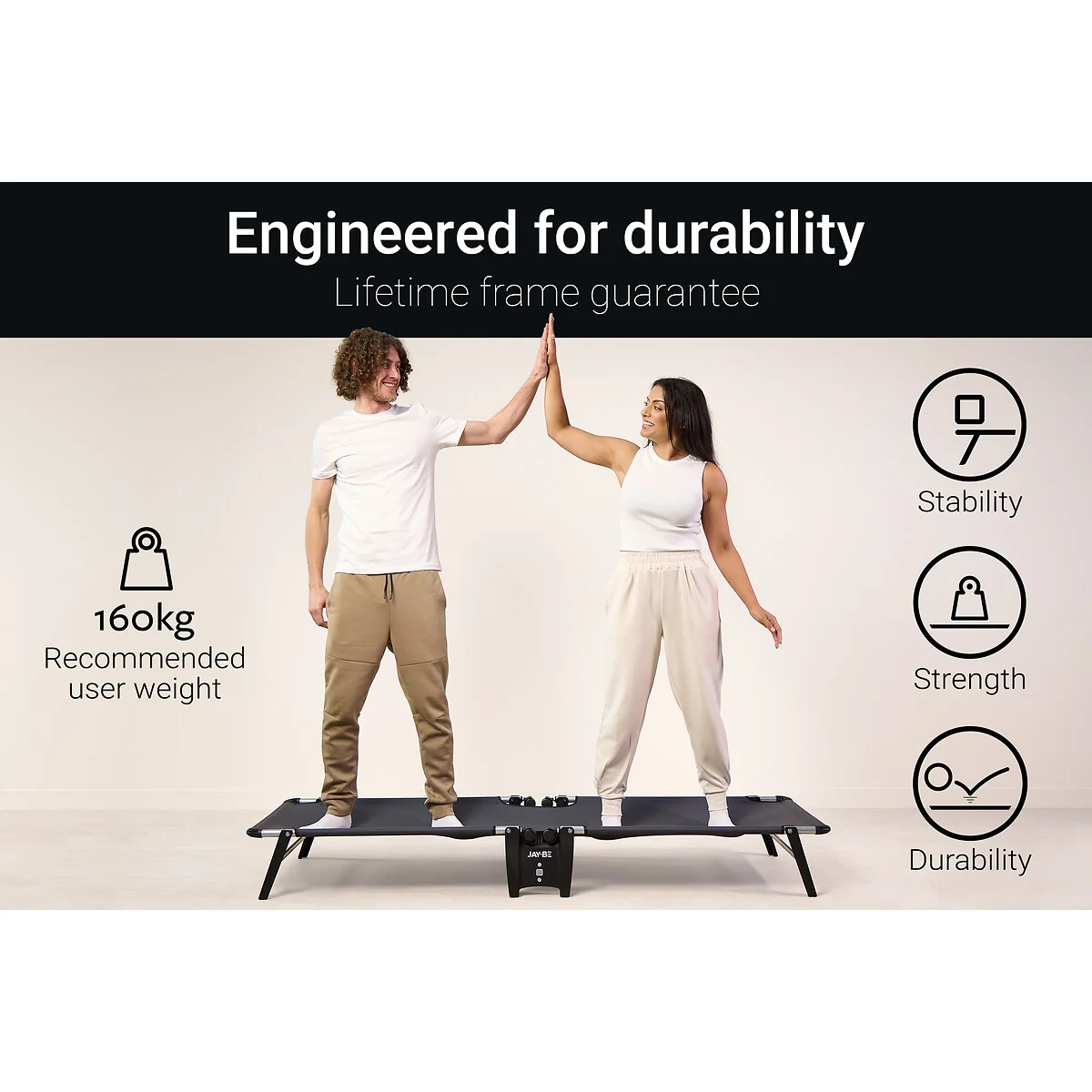 Jay-Be® Hideaway Folding Bed with e-Fibre Mattress – image 11