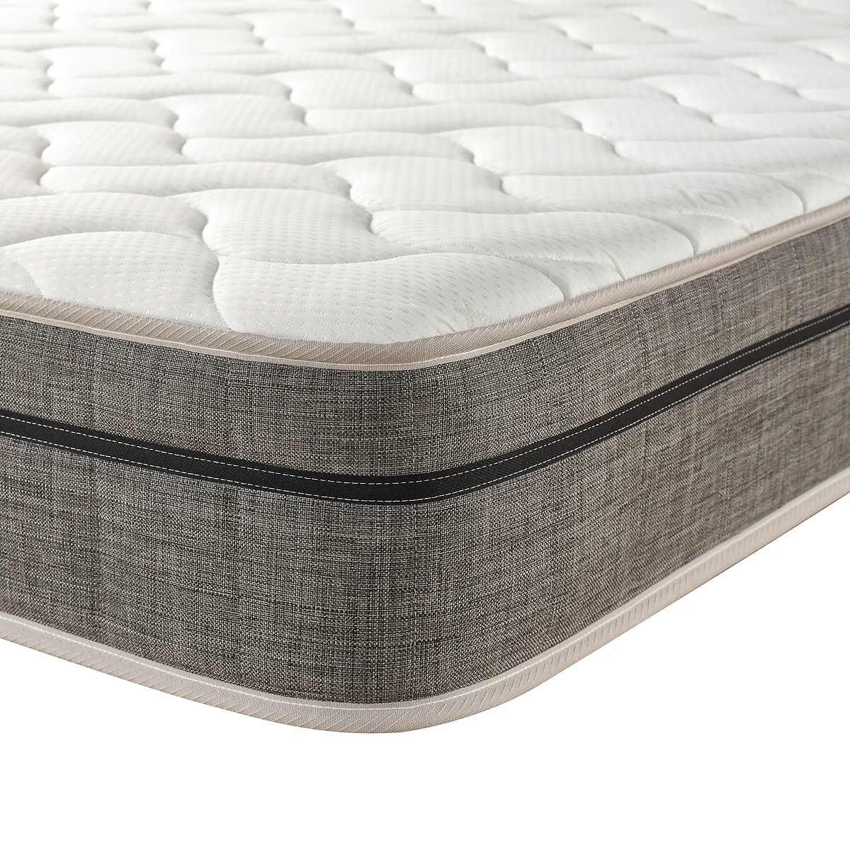 Grant Linen Divan Bed with 2 Drawers and Pocket+ Memory Mattress Set – image 5