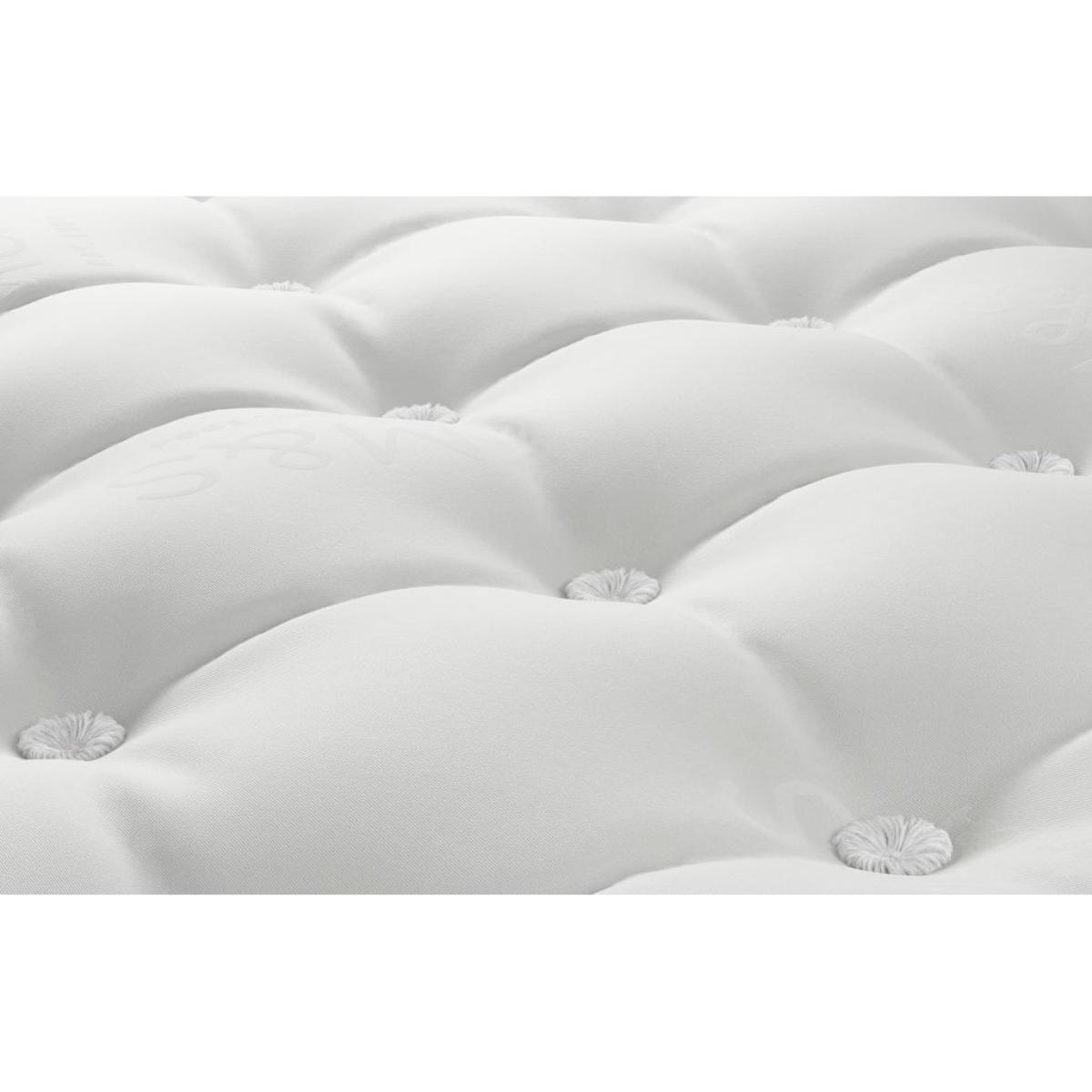 M&S 1500 Pocket Spring Medium Mattress - 4FT6 - White, White – image 4