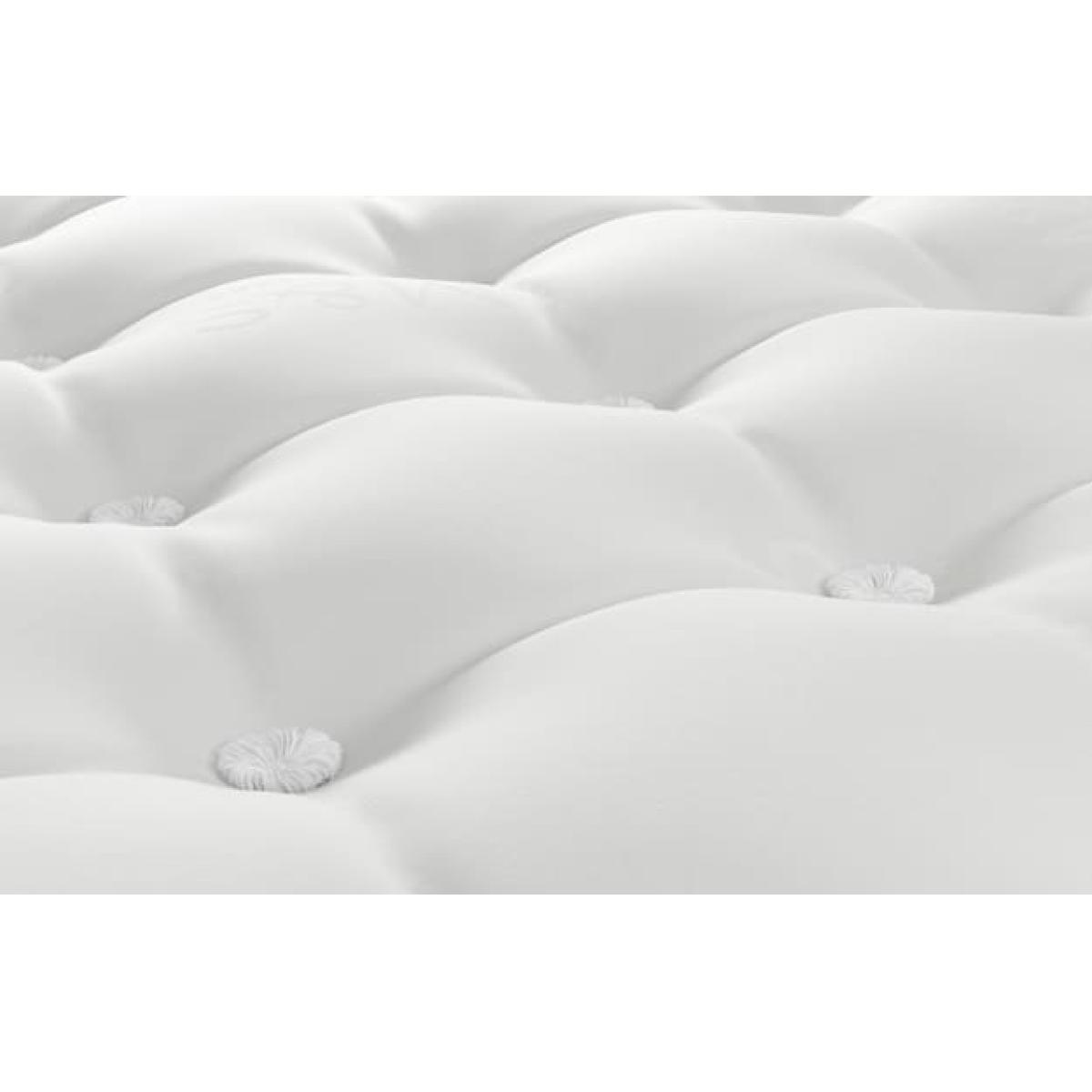 Natural Wool  2000 Pocket Spring Medium Mattress - 6FT - White, White – image 4