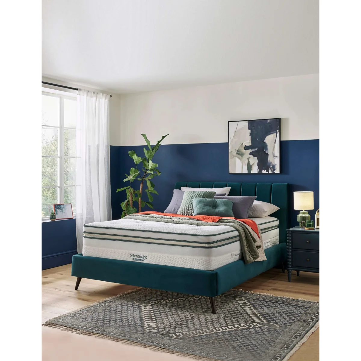 Silentnight UltraGel 3000 Boxtop Firm Mattress White – image 2