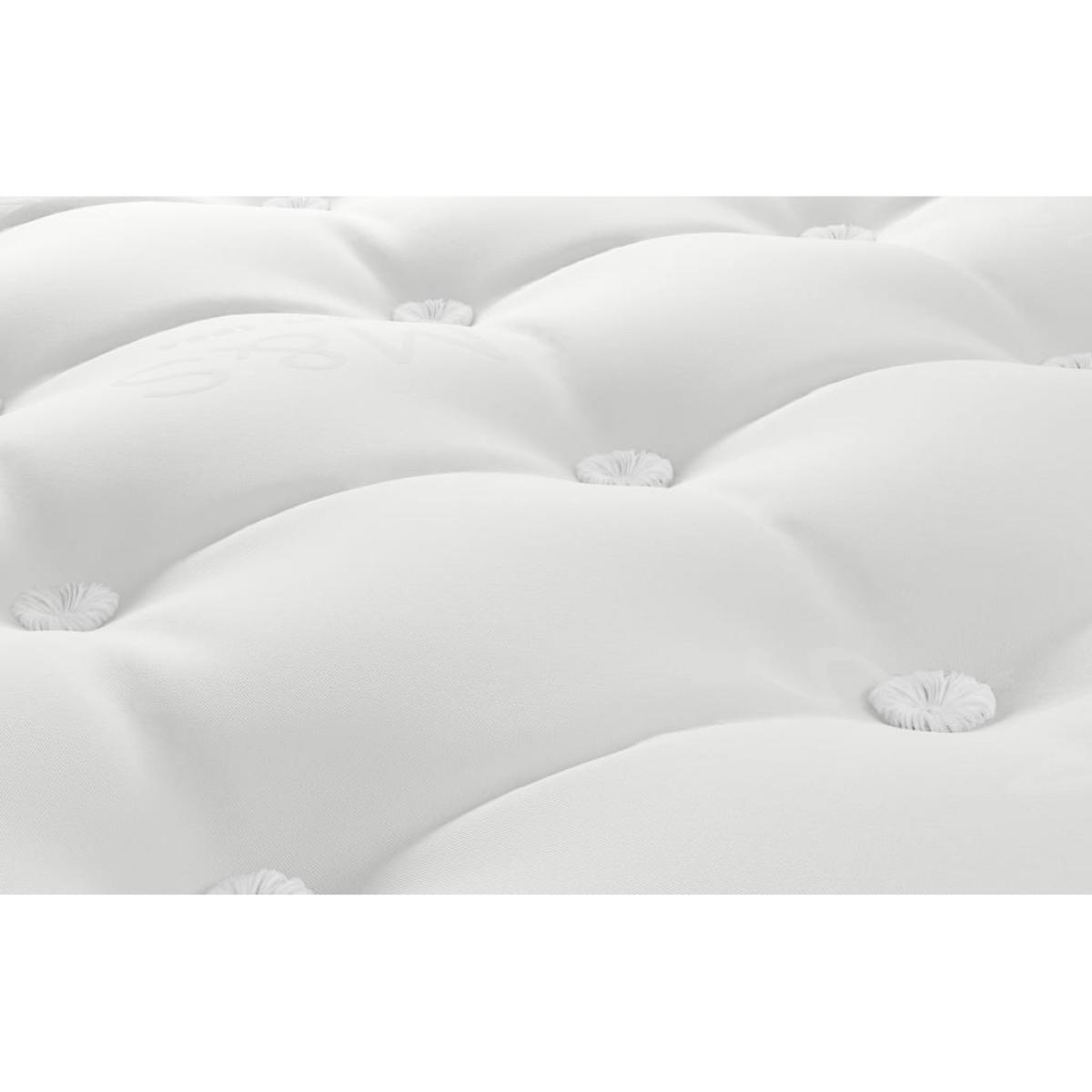 Pillowtop 1700 Pocket Spring Medium Lambswool Mattress - 4FT - White, White – image 4