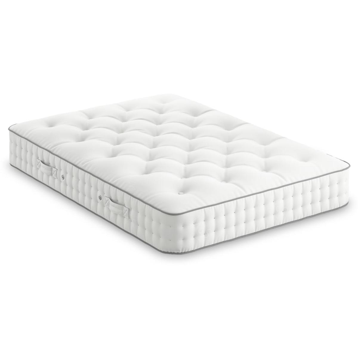 M&S Collection 1000 Pocket Spring Firm Mattress - 4FT - White, White – image 2