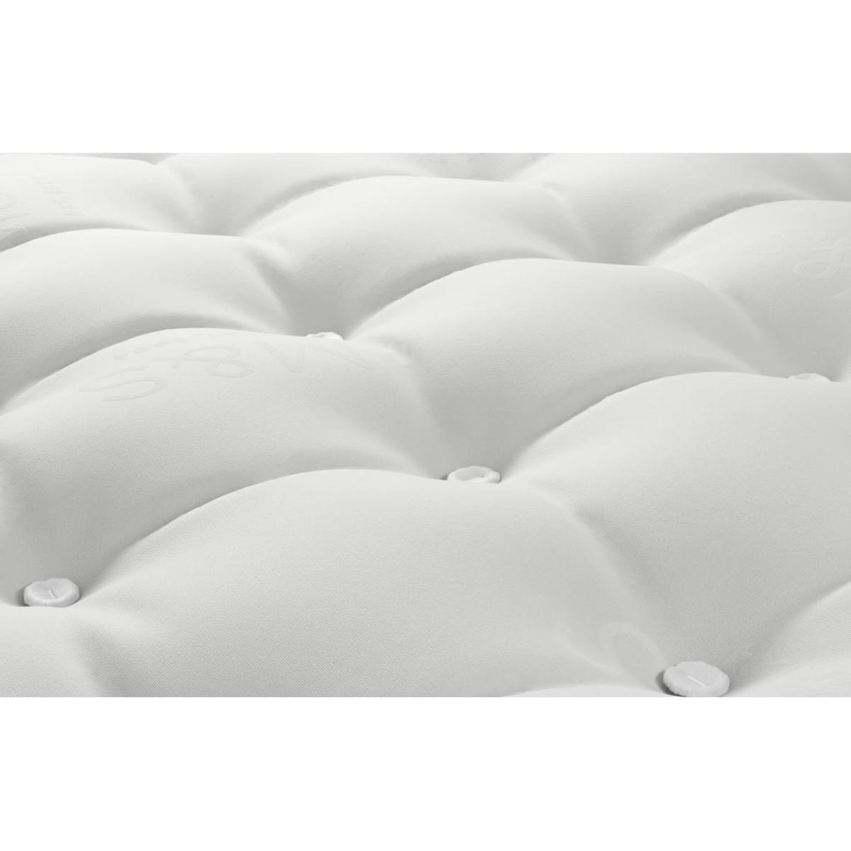 M&S 1000 Pocket Spring Firm Mattress - 5FT - White, White – image 4
