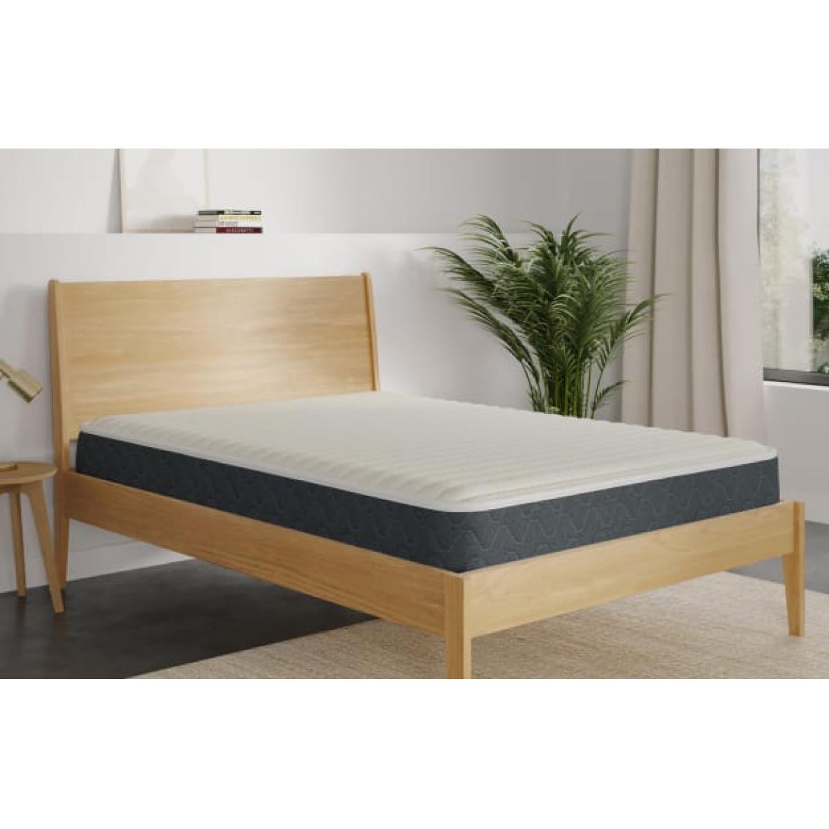 M&S  Memory Foam Hybrid 1500 Mattress - 4FT6 - White, White – image 3