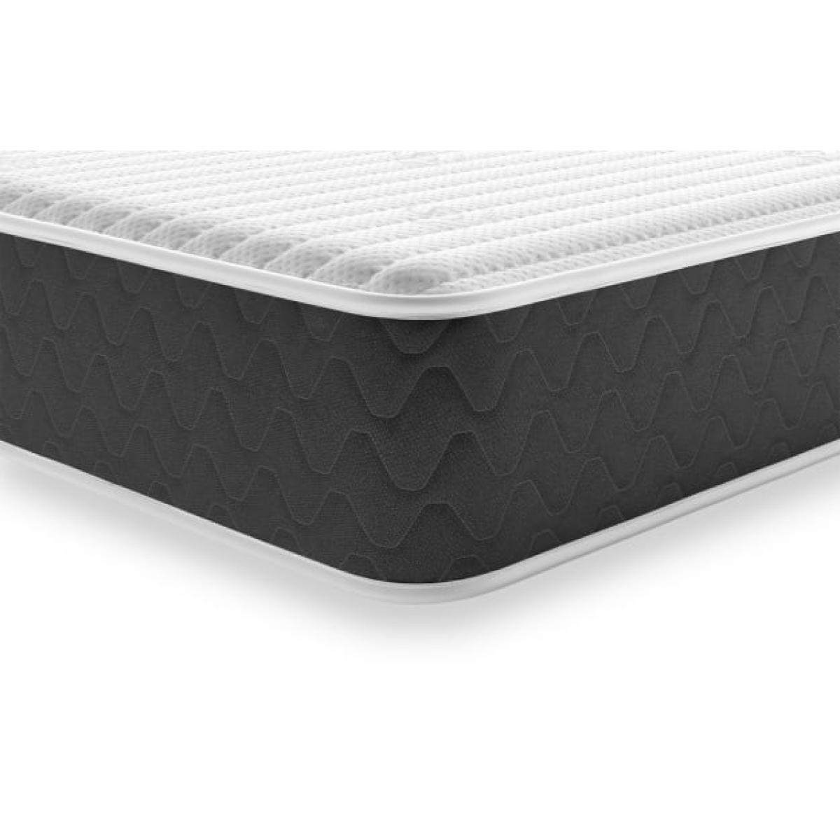 M&S  Memory Foam Hybrid 1500 Mattress - 4FT6 - White, White – image 4