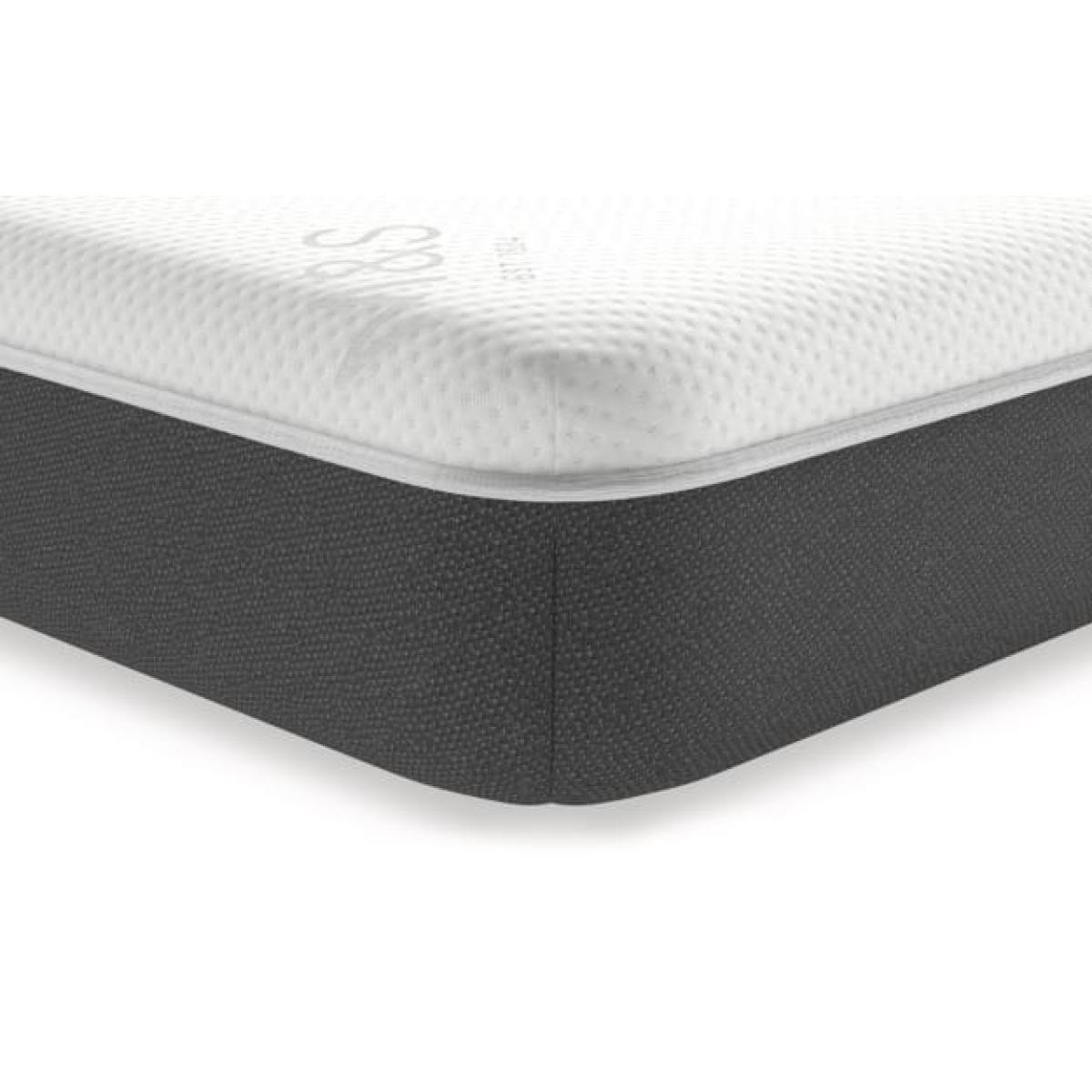 M&S  Memory Foam Mattress - 3FT - White, White – image 3