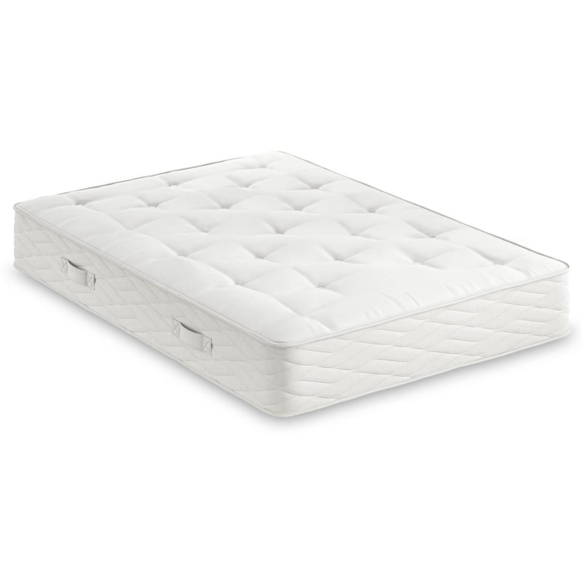 M&S 1050 Pocket Spring Firm Ortho Mattress - 4FT6 - White, White – image 2