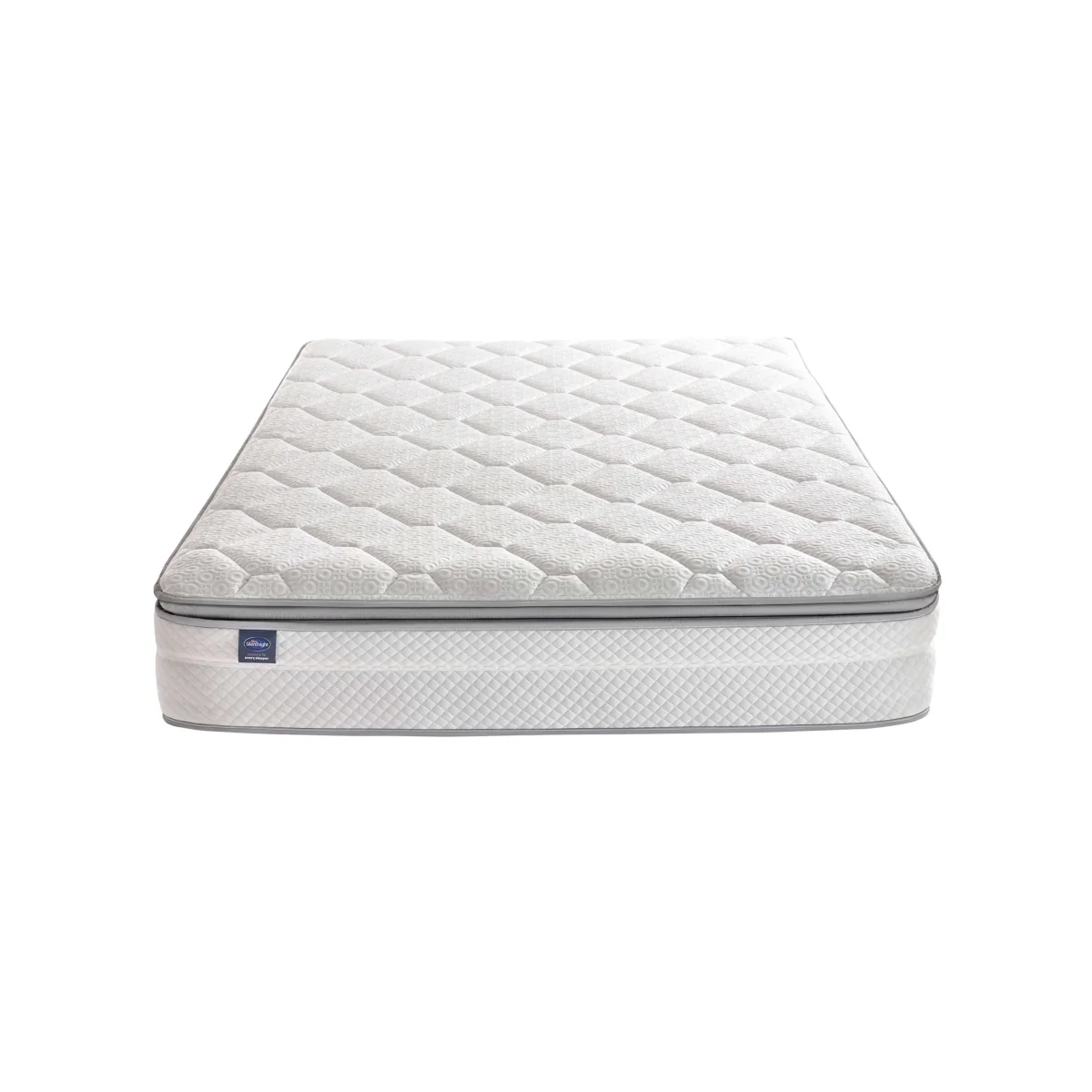 Silentnight Memory 2000 Pillowtop Mattress White – image 2