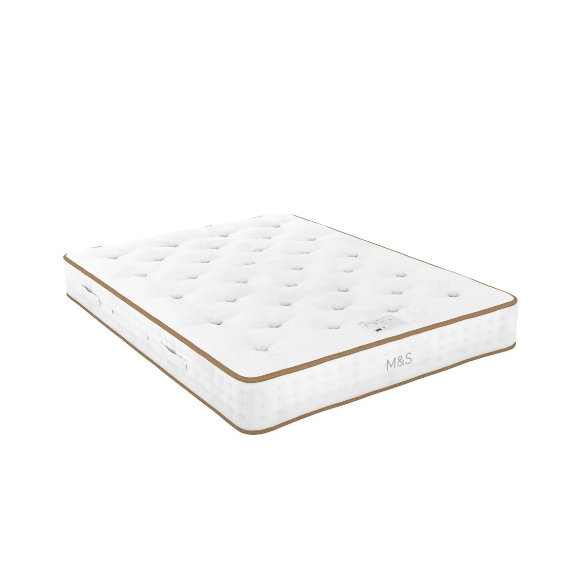 M&S 1500 British Wool Pocket Spring Medium Mattress White – image 2